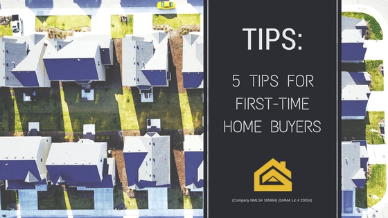 5 Tips For First-Time Home Buyers